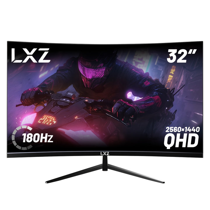 LXZ 32 Inch Curved Gaming Monitor 180Hz