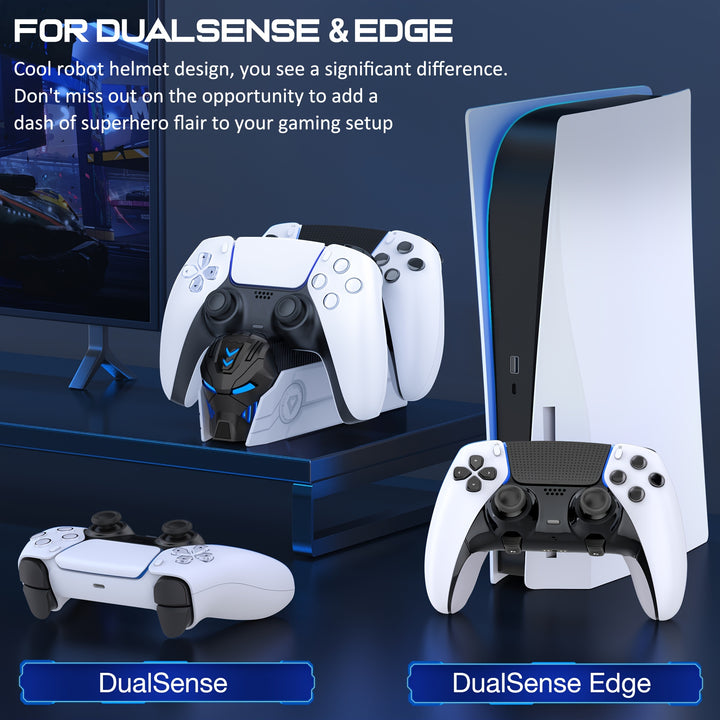 For PS5 Dual / Fast Charging Station/Smart Chip Security Protection