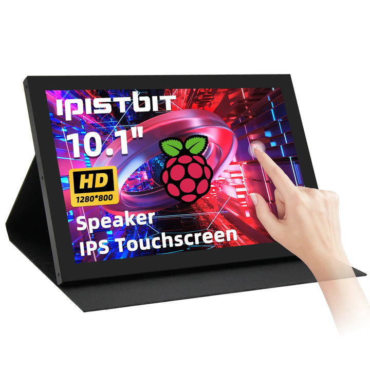 iPistBit 10.1inch Portable Monitor with Dual-Speaker 1280x800 HDMI