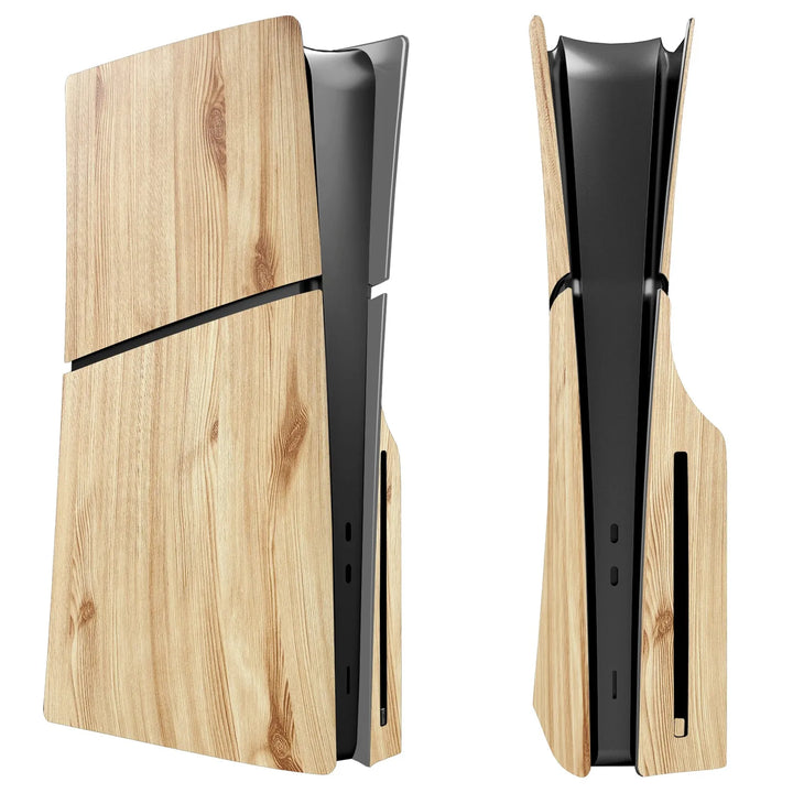 Wood Color Faceplate for PS5 Slim