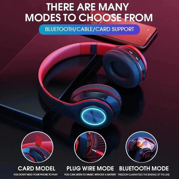 Brimae Wireless Bluetooth 5.0 Headphone With Microphone