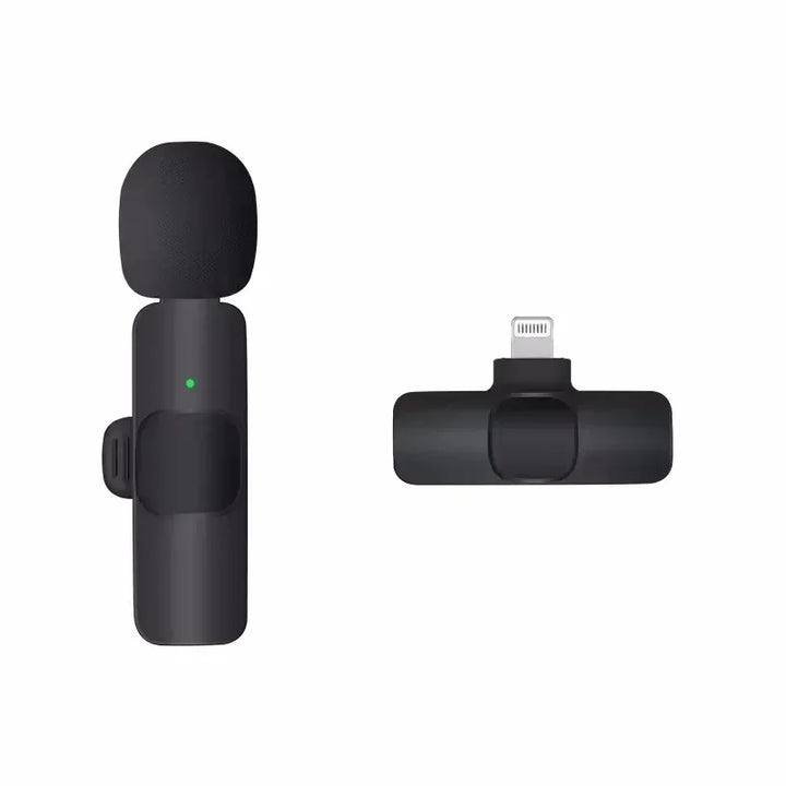 Wireless Lavalier Microphone for iPhone+ Android for Livestreaming