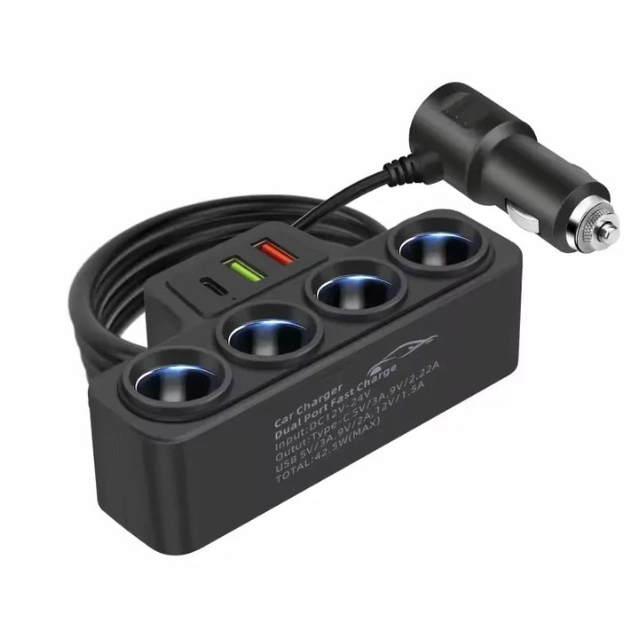BAIDEULO 120W Multi-Function Charger USB/Type C
