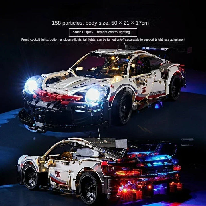 New Kidsland 1580 Pcs Technical Classic Super Racing Car