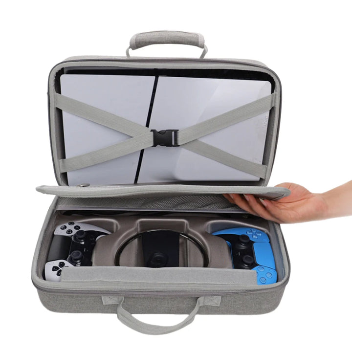 VKTECH Hard Shell Carrying Case for PS5 Slim