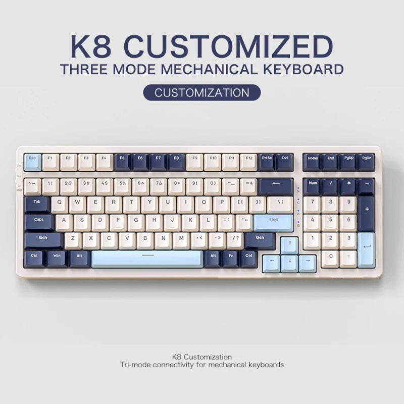 Ziyoulang K8 100 Key Wireless Mechanical Keyboard T