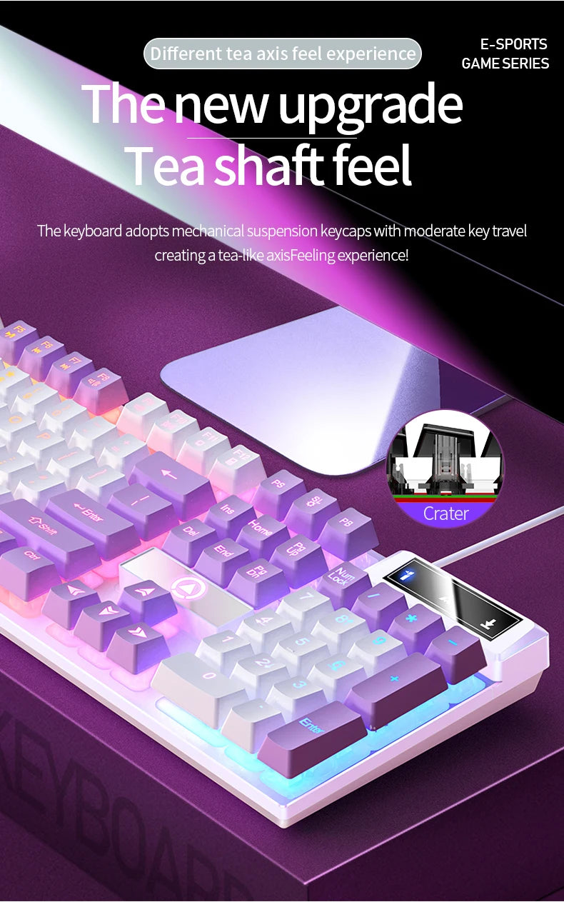 104 Keys Gaming Keyboard