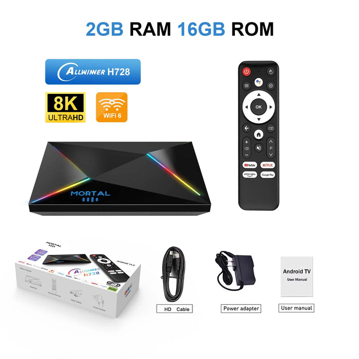 8K Home Theater w Chromecast & Smart Voice Operation