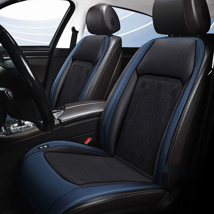 Car Ventilation  Massage Seat Backrest With 16 Cooling Fans