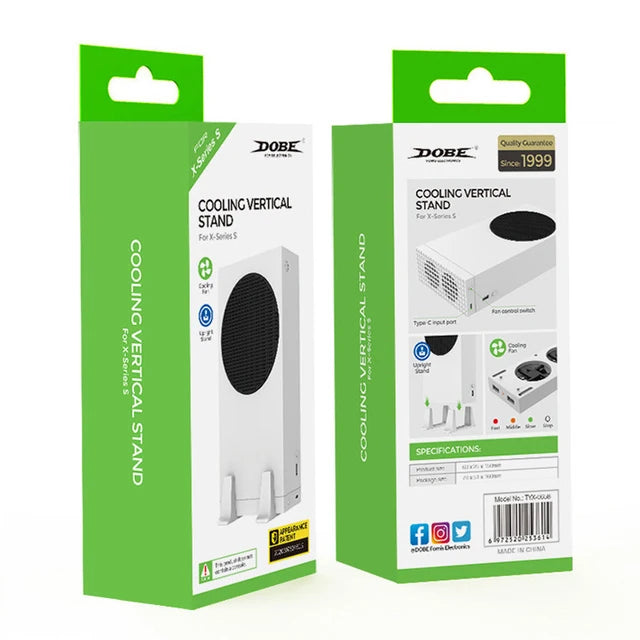 Dual Cooling Fan for Xbox Series S