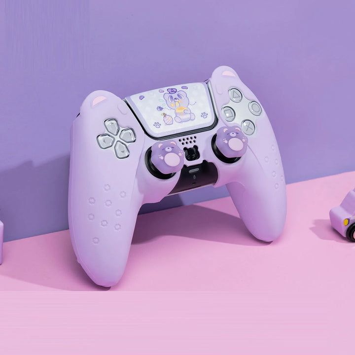 Sweet Skull Skin Soft Case For  PS5 Controller