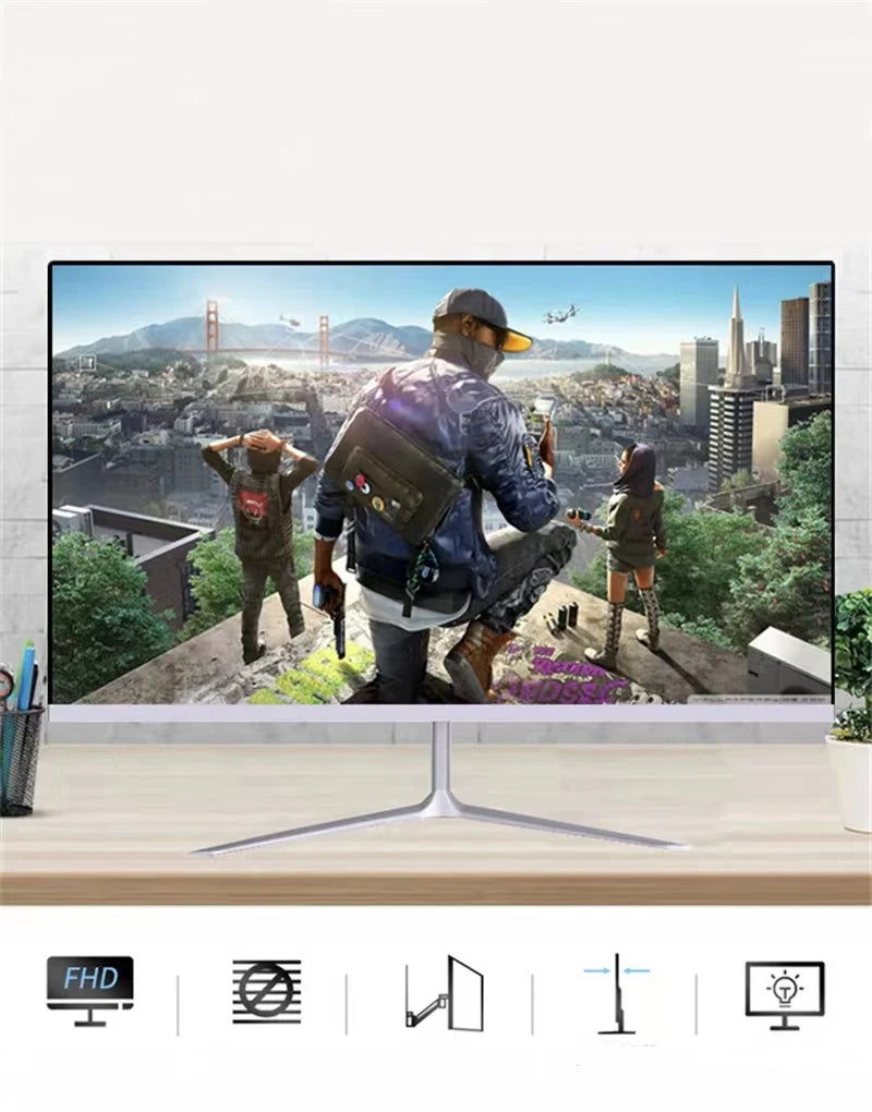 LQYW 24 Inch Curved Monitor