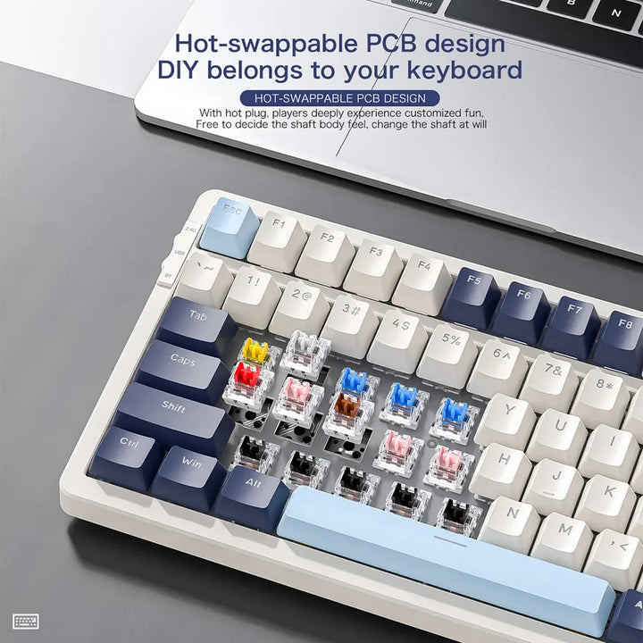 Ziyoulang K8 100 Key Wireless Mechanical Keyboard T
