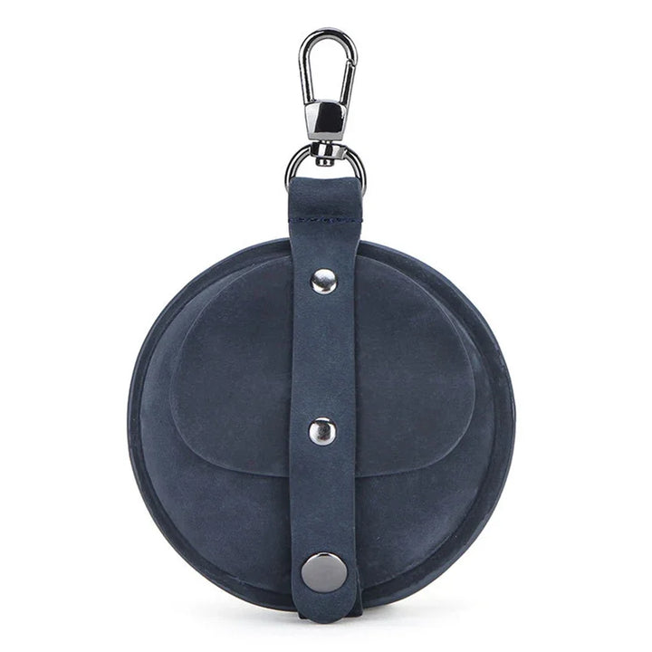 Leather Earphone Case Headphone & Cable Storage Protector