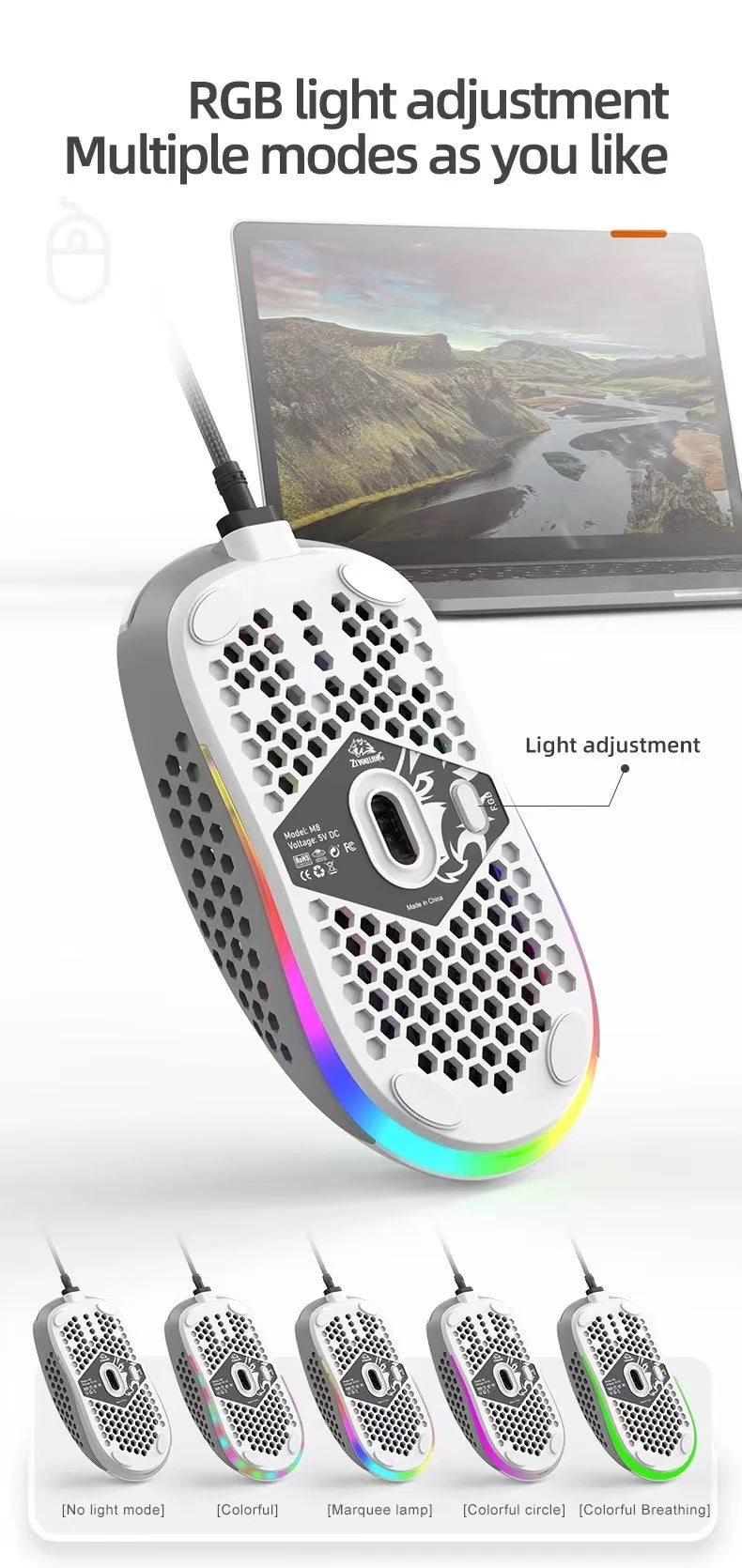 LQYW 24 Inch Curved Monitor