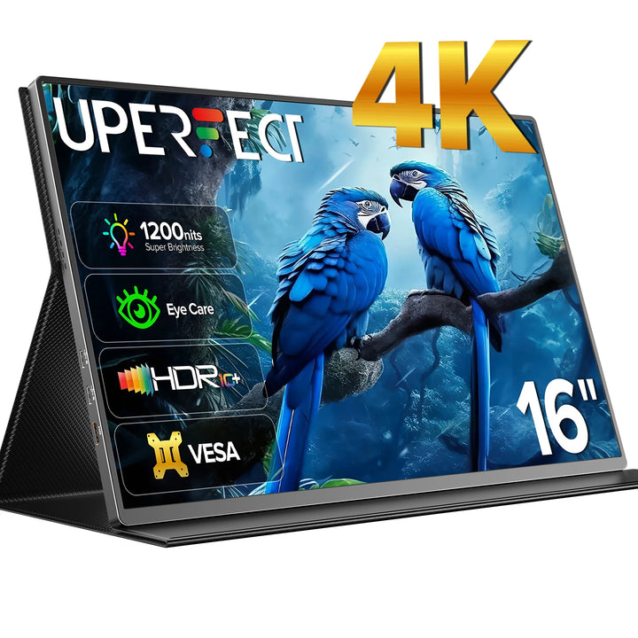 UPERFECT 16"4K Portable Monitor 1200 Nits 3840x2400