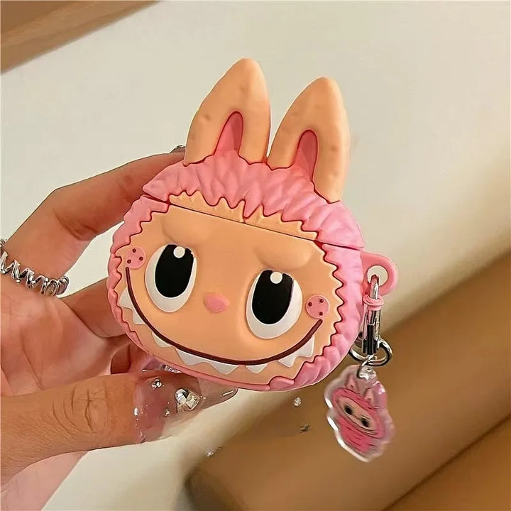 3D Labubu Cute Cartoon Earphone Protective Case