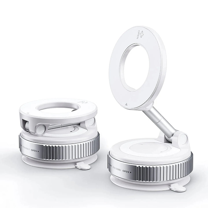 Magnetic Phone Stand  with Mechanical Vacuum Suction Cup