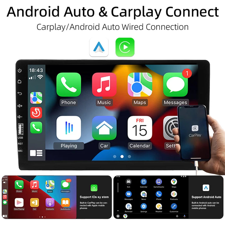 HIPPCRON 9‘’ Carplay Car Radio