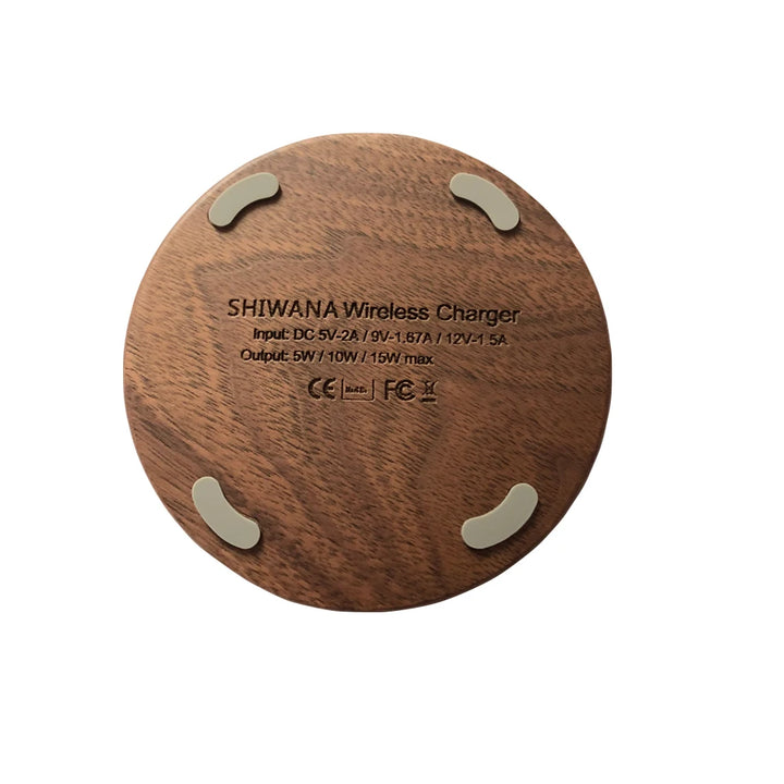 Stylish Wooden Wireless Charger for Mobile Phone