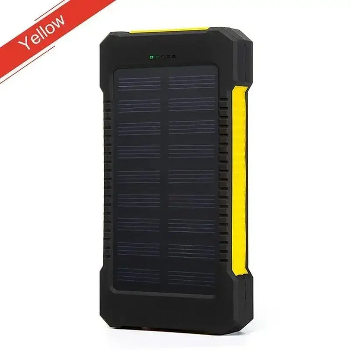 10000mah Portable Waterproof Solar Power Bank
