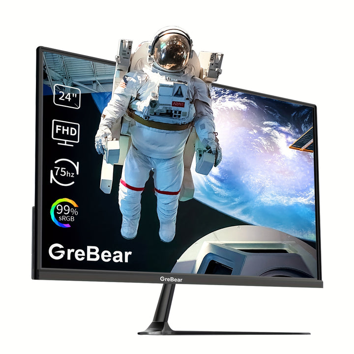 GreBear 24 Inch Monitor 75Hz FHD