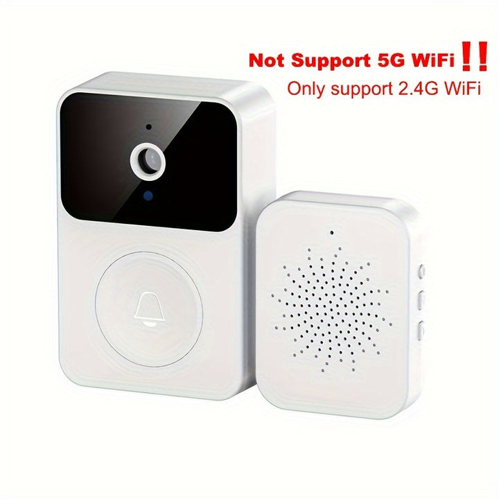 Smart Wireless Doorbell Camera - HD Night Vision (2.4G Wifi)